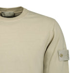 Stone Island Ghost Badge Sweatshirt Beige - Boinclo ltd