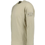 Stone Island Ghost Badge Sweatshirt Beige - Boinclo ltd