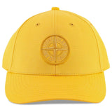 Stone Island Logo Cotton Hat Yellow - Boinclo ltd