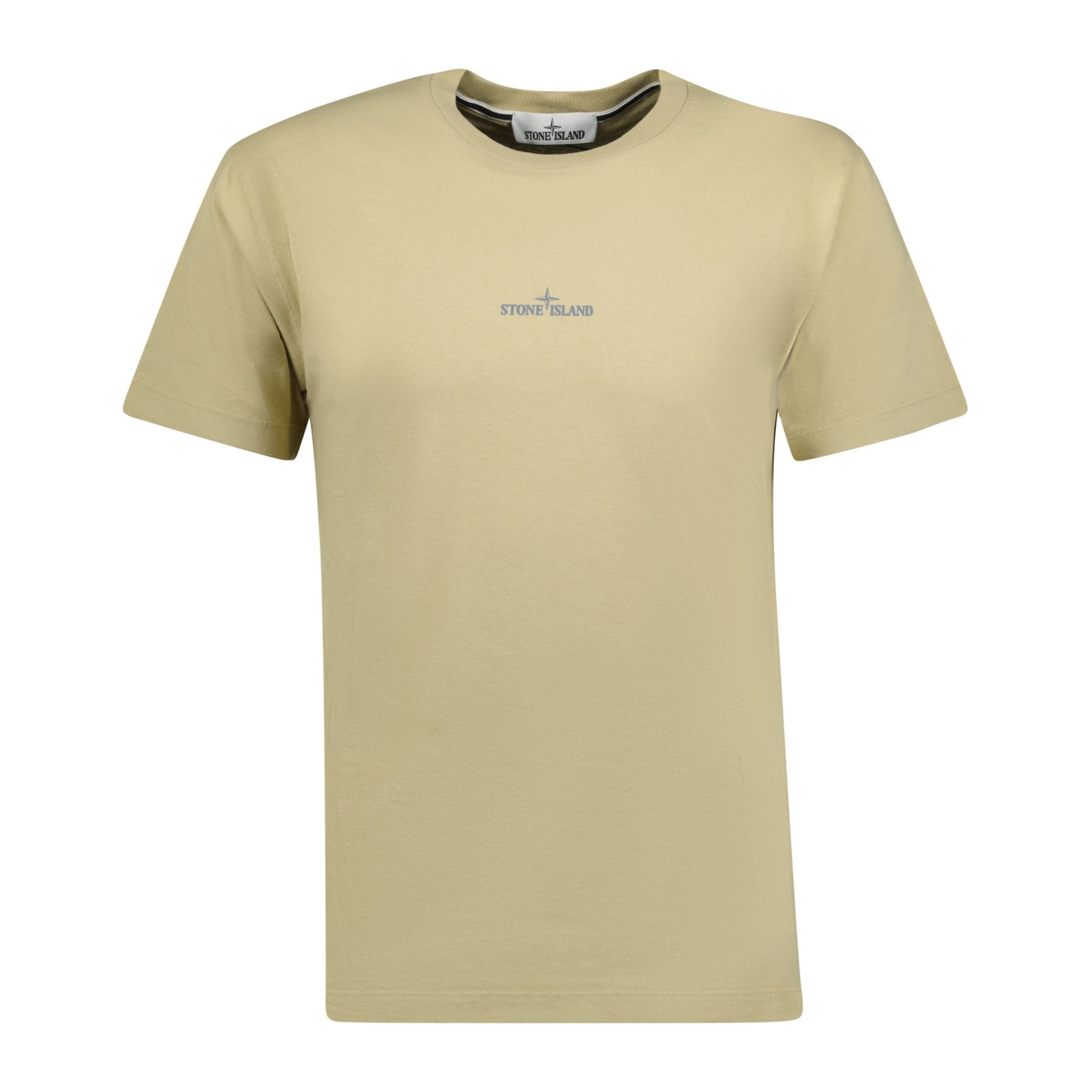 Stone Island Rear Print Logo T-Shirt Beige - Boinclo ltd