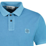 Stone Island Small Logo Polo Shirt Blue - Boinclo ltd