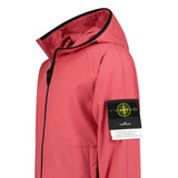 Stone Island Soft-Shell Zip-Up Jacket Pink - Boinclo ltd
